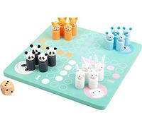 Small Foot 11462 Little Bears Ludo Made of Wood, a Colourful Parlour Game with A