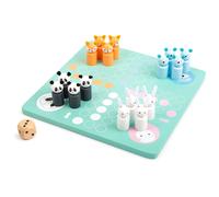 Small Foot 11462 Little Bears Ludo Made of Wood, a Colourful Parlour Game with A