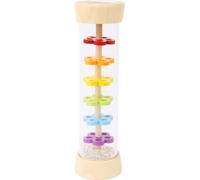 Small Foot 11567 Wooden Rainmaker with Balls in a Glass Look, a Rhythm Instrumen