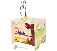Small Foot 11733 Dado motricità Vita di Campagna in Legno, con Gioco Activity, Gioco ad Incastro ECC, da 1 Anno in su
