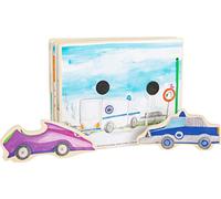 Small Foot 12041 Libro Illustrato della Polizia, interattivo