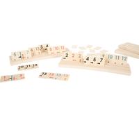 small foot 12224 Rummy "Gold Edition" made of wood, parlour game in modern colou