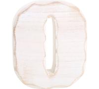 Small Foot 1232 Lettera in Legno O, Beige, 22 x 12 x 2,5 cm