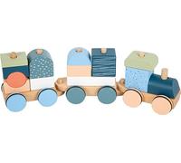 Small Foot 12449 Trenino Arctic in Legno Certificato FSC® 100%, Gioco per incastrare e impilare, per Bambini da 1 Anno