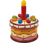 small foot 2483 musical clock wooden birthday cake, melody "Happy Birthday to Yo