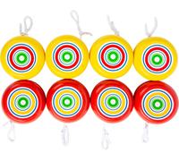 Small Foot 2935 Yo Yellow & Red Wooden Playing Classic for Motor Skill 8 Pieces