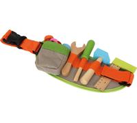 small foot 4745 kids tool belt fully adjustable in olourful wooden toys and
