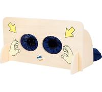 small foot 6570 Sensual game "Feel wall" made of wood, educational game to feel