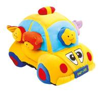 Small Foot auto in tessuto con forme da inserire