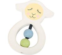 Small Foot Baby- Tattile in Legno con 2 Perline Girevoli, 10519