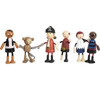 Small Foot Bambole pieghevoli personaggi Pirata