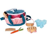small foot Bibi & Tina Set di cura del cavallo con borsa, da 3 anni