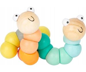 Small Foot - Bruco motorio in Legno Pastello