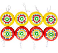 Small Foot by Legler Yo, Giallo & Rosso, Colore Giallo e Rosso, Set da 8, Art.29