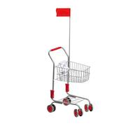 small foot carrello della spesa per bambini argento