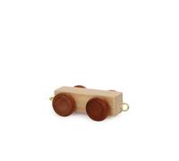 Small foot carro pianale alfabeto per ferrovie in legno