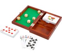 Small Foot carte e dadi in cofanetto di legno
