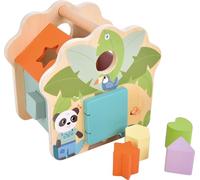 Small Foot Design Gioco Dado Jungle Friends Legno FSC 100% Certificato per bambini dai 12 mesi