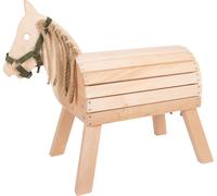 small foot ® Cavallo di legno compatto