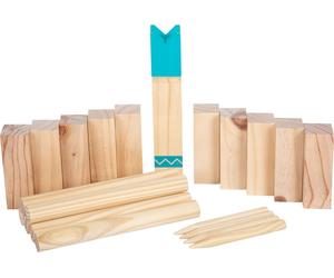 small foot Compact Kubb Viking Game "Active", made of wood, popular outdoor thro