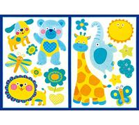 Small Foot Company 2625 Adesivi Decorativi, Animali
