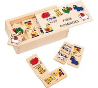 Small foot by Legler Farm Dominoes attività giocattolo 3y+ 1 pz