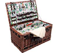 Small Foot Company Cesto da Picnic «Deluxe» Cesto da Picnic «Deluxe», Legno, Natura