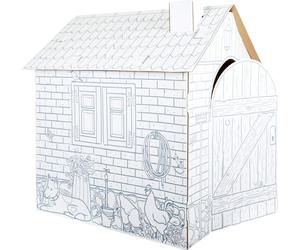 Small Foot Costruzione da Gioco Casetta in Cartoncino - 1 pz.