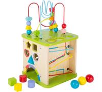 Small Foot cubo motorizzato in legno con labirinto 5 in 1