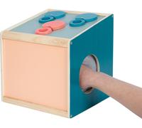 small foot Feeling Sensory, Wood Box for Seeing, Hearing, Smelling, & Touching,