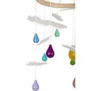 Small Foot Giostrina Arcobaleno in Legno, Decorazione con Design Adatto ai Bambini, per Bambini Piccoli e Bebè, 12335