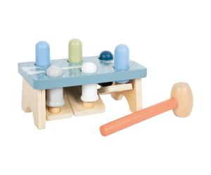 Small foot Hammerbank Arctic banco giocattolo con martello 12 m+ 1 pz