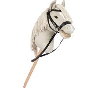 small foot Hobby Horse grigio "Luna" con briglia e cavezza, da 3 anni