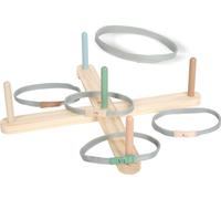 small foot houten "Garden Buddies" ringwerpspel, speelset met schattige dierenmo