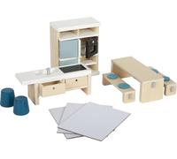 small foot houten poppenhuis meubeltjes keuken, meubelset voor het poppenhuis, v