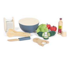 small foot houten salade snijplankje "fresh", speelgoed voor de kinderkeuken, vo