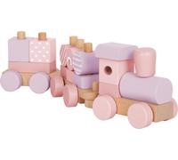 Trenino in legno rosa Small Foot