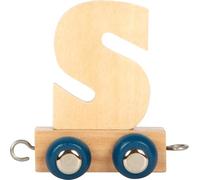 small foot Lettera Polare S, Trenino in Legno combinabile a Piacere, da Decorare e Regalare, 12589, Multicolore, S