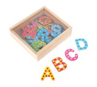 Small Foot lettere magnetiche colorate in legno 37 pezzi