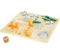 small foot Ludo "Safari", in legno 100% certificato FSC, gioco di società per l'intera famiglia, dai 4 anni, 11697