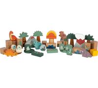 Small Foot Mattoncini in Legno - Dino - 1 pz.
