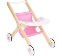 Small Foot- Passeggino per Bambole in Legno Stabile, 10741