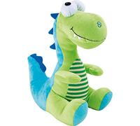 Small Foot Kuscheltier Dino, weiches Plüschtier für Kinder, Ein treuer Begleiter zum Kuscheln, 2827 Dinosauro, Colore Blu