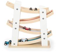 Small Foot 11873 Classic Racetrack, Made of Natural Wood, with Brightly Coloured