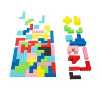 Small Foot puzzle a mosaico in legno 114 pezzi