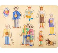 Small foot puzzle in legno Famiglia