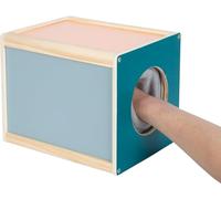 small foot Feeling Box, sensory game for touching objects, for kids aged 3+ year