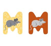 small foot Set cameretta M, Lettera in Legno Certificato FSC 100%, per la Collezione, 12520