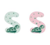 small foot Set cameretta S, Lettera in Legno Certificato FSC 100%, per la Collezione, 12526