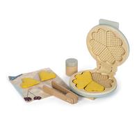 Small foot Set di stampi per waffle "Tasty" in legno, accessori per cucina gioco, set da gioco, dai 2 anni, 12492